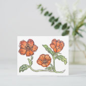 Carte postale Little Poppy (Debout devant)