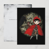 Carte postale Little Red Capuccine (Devant / Derrière)