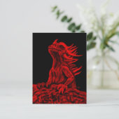 Carte Postale Little red Dragon (Debout devant)