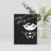 Carte postale Little Red Riding Hotte (Debout devant)