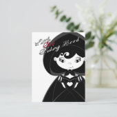 Carte postale Little Red Riding Hotte (Debout devant)