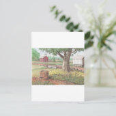 Carte Postale Little Red School House (Debout devant)