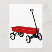 Carte Postale Little Red Wagon (Devant)