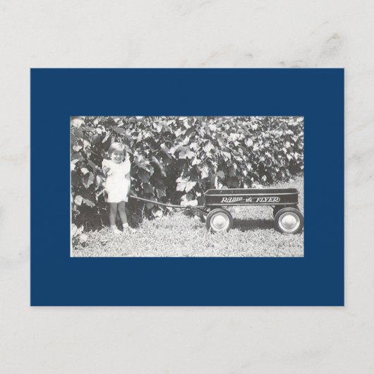 Carte Postale Little Red Wagon (Devant)