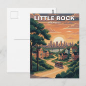 Carte Postale Little Rock Arkansas (Devant / Derrière)