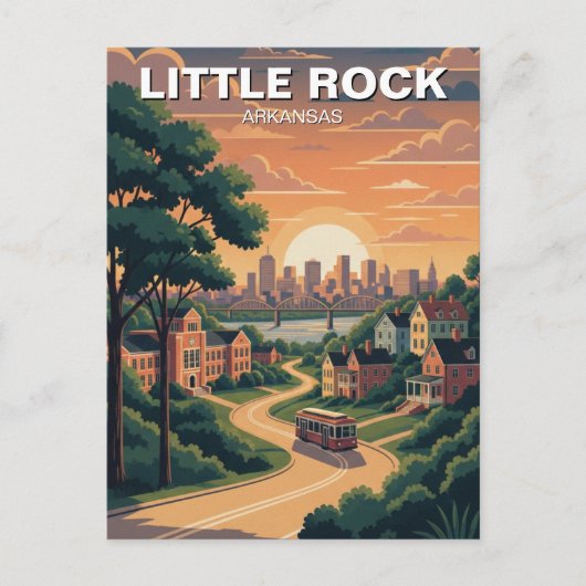 Carte Postale Little Rock Arkansas (Devant)