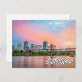 Carte Postale Little Rock, Arkansas, États-Unis (Devant / Derrière)
