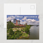 Carte Postale Little Rock Arkansas Pour Voyage (Devant / Derrière)