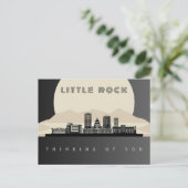 Carte Postale Little Rock pense à vous (Debout devant)
