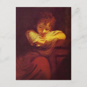 Carte Postale Little Rogue (Robinetta) par Joshua Reynolds
