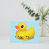 Carte Postale "Little Rubber Ducky" (Debout devant)