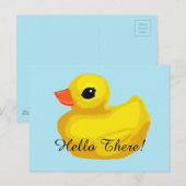 Carte Postale "Little Rubber Ducky" (Devant / Derrière)