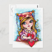 Carte Postale Little Sweetheart (Devant / Derrière)