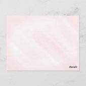 Carte Postale Little Sweetheart Février fête d'anniversaire pour (Dos)