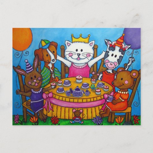 Carte postale Little Tea Party (Devant)