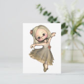 Carte Postale Little Toon Ballerina (Debout devant)