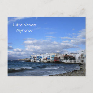 Carte Postale Little Venice, Mykonos