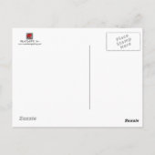 Carte Postale Little Village Peinture Whimsical MADART originale (Dos)