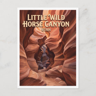 Carte Postale Little Wild Horse Canyon Hanksville Utah