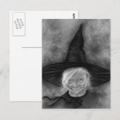 Carte postale Little Witch (Devant / Derrière)