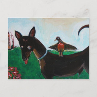 Carte Postale Littleman et Robbie Bobbie