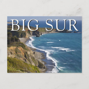 Carte Postale Littoral de Big Sur Californie Merci