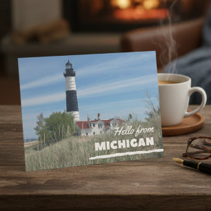 Carte Postale Littoral du phare Michigan