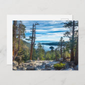 Carte Postale Littoral | Emerald Bay, Lake Tahoe, Californie (Devant / Derrière)