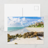 Carte Postale Littoral | Jetée de Naples, Sud-Ouest de la Florid (Devant / Derrière)