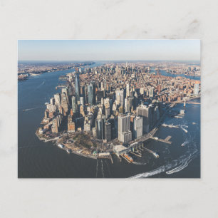 Carte Postale Littoral   Manhattan, New York