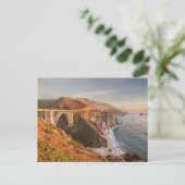 Carte Postale Littoral | Pont de Bixby, Big Sur Californie (Debout devant)