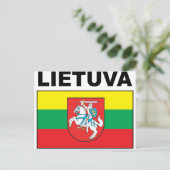 Carte Postale Lituanie (Debout devant)