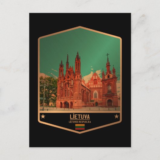 Carte Postale Lituanie (Devant)