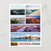 Carte Postale Lituanie - Mosaic - (Devant)