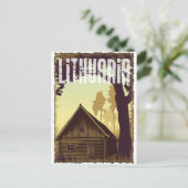 Carte Postale Lituanie vintage (Debout devant)