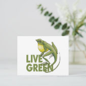Carte Postale Live Green (Debout devant)