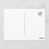 Carte Postale Live Love Bake Cute Baker Life Citations I (Dos)