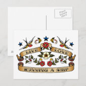 Carte Postale Live Love Runer a Ship (Devant / Derrière)