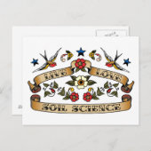 Carte Postale Live Love Soil Science (Devant / Derrière)