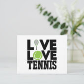 Carte Postale Live love Tennis (Debout devant)