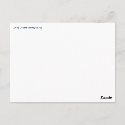 Carte Postale Live Under the same Moon Art Postcards (Dos)