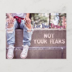 Carte postale Live Your Dreams