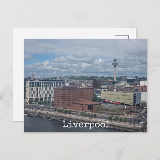 Carte Postale Liverpool (Devant / Derrière)