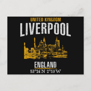 Carte Postale Liverpool
