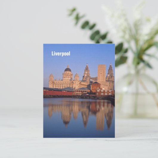 Carte postale Liverpool (Debout devant)