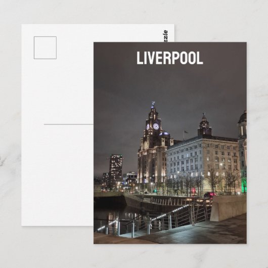 Carte Postale Liverpool (Devant / Derrière)