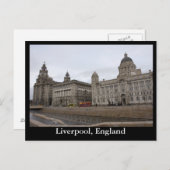 Carte Postale Liverpool, Angleterre (Devant / Derrière)