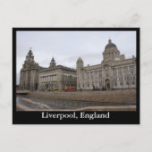 Carte Postale Liverpool, Angleterre (Devant)