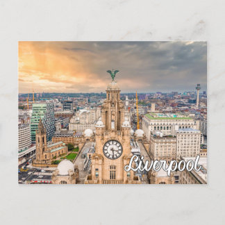 Carte Postale Liverpool, Angleterre, Royaume-Uni