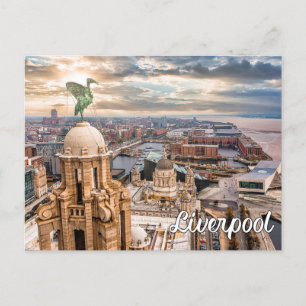 Carte Postale Liverpool, Angleterre, Royaume-Uni